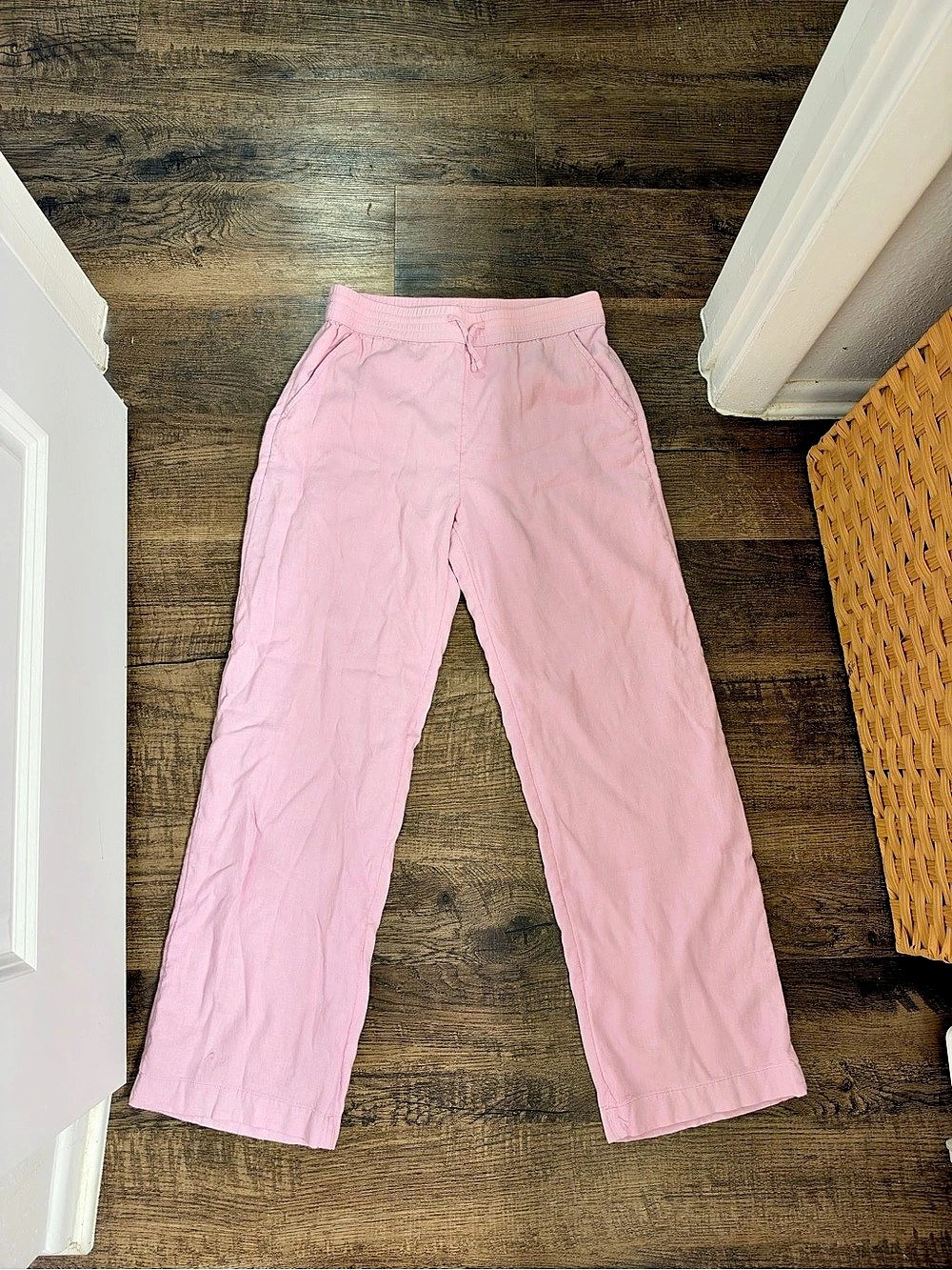 Abercrombie Kids Pink Wide Leg Pants Size 13/14